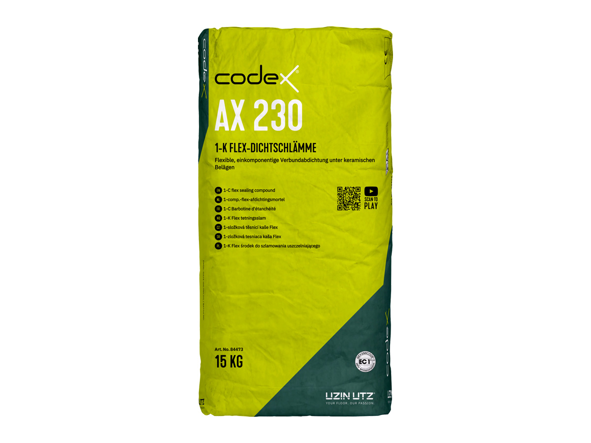 1-K Flex-Dichtschlämme / Verbundabdichtung | 15 KG (codex AX 230) 