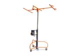 Voransicht von Plattenheber / Plattenlift mit Winde | 60 kg Traglast, 3,5 m Höhe, 360°-Kopf (Edma EDMAPLAC Cable), Bild 1