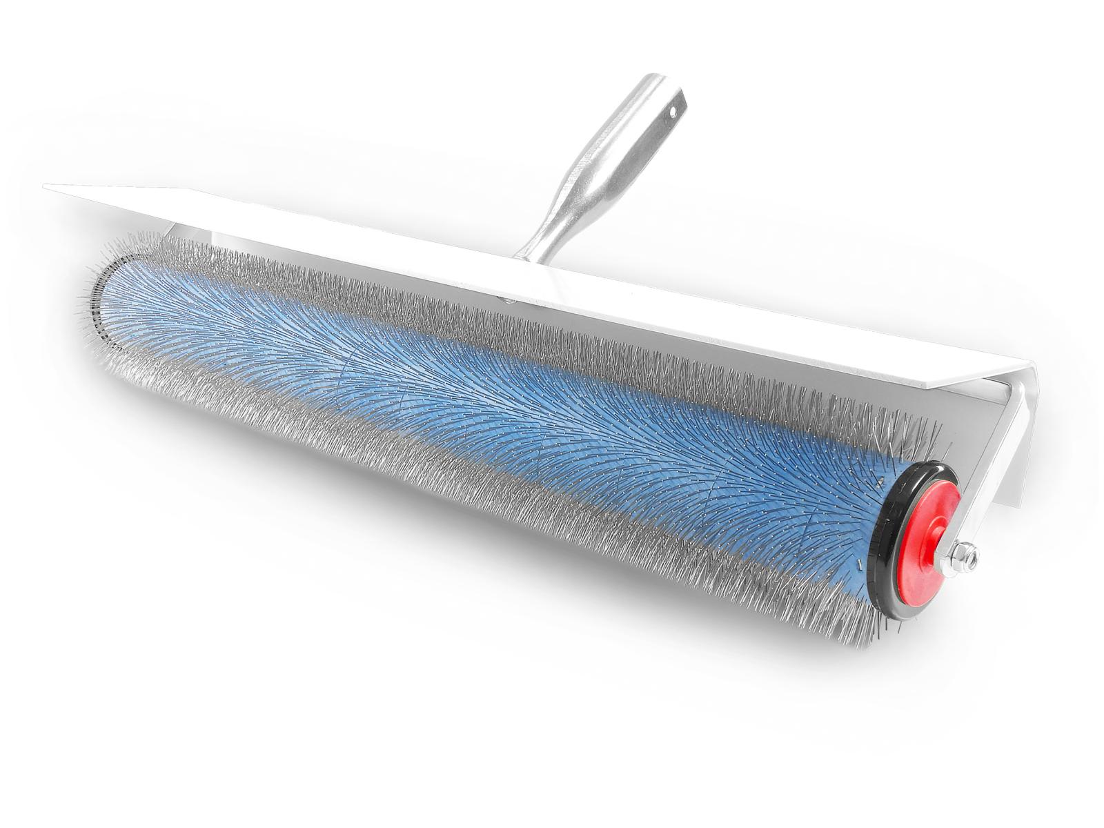 Entlüftungsroller | 500 mm, 20 mm Metall-Nadeln rostfrei, Spritzschutz (Schwan) 