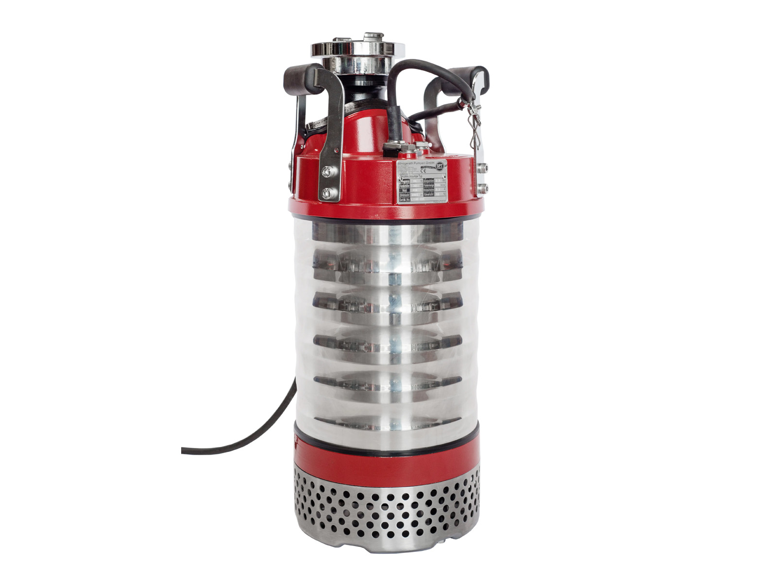 Schmutzwasser-Tauchmotorpumpe | 1.900 l/min, 23 m FH, 400 V, Storz A (SPT P 455 D) 