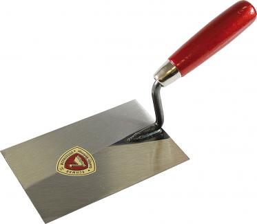 Gipserkelle | Degginger Form, 180 x 120 mm, G-Hals, Handwerkerqualität (Schwan) 