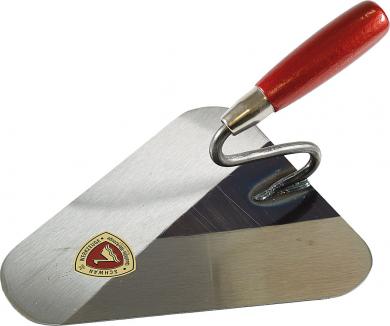 Berliner Putzkelle | S-Hals, gehärtet, Handwerkerqualität (Schwan) 