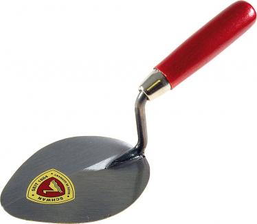 Eimerkelle | 160 mm, G-Hals, gehärtet, Handwerkerqualität (Schwan) 