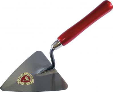 Fliesenkelle | norddeutsche Form, 160 mm, G-Hals, Handwerkerqualität (Schwan) 