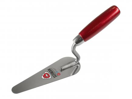 Katzenzunge | S-Hals, gehärtet, Handwerkerqualität (Schwan) 160 mm | rostfrei | Holzheft