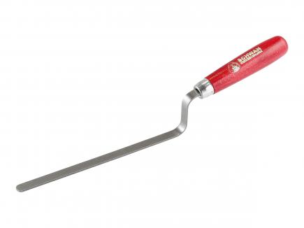 Hamburger Fugenkelle | flacher Hals, konisch geschliffen, 180 mm (Schwan) 10 mm | Stahl