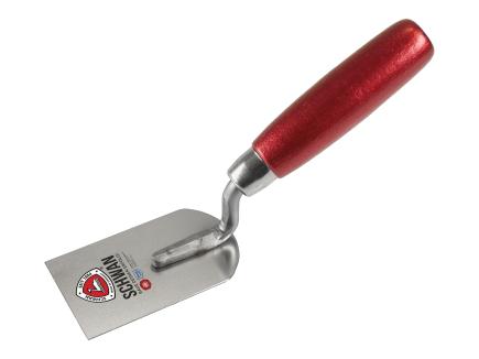 Stukkateur- / Gipserspachtel | G-Hals, gehärtet, Handwerkerqualität (Schwan) 50 mm | rostfrei | Holzheft