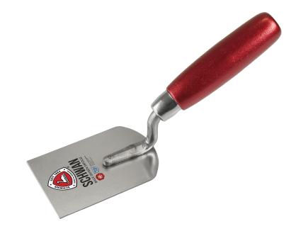 Stukkateur- / Gipserspachtel | G-Hals, gehärtet, Handwerkerqualität (Schwan) 60 mm | rostfrei | Holzheft