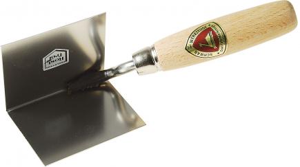 Eckenkelle, innen | 90°, 110x75 mm, rostfrei, Handwerkerqualität (Schwan) Softheft