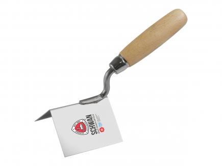 Eckenkelle, außen | 90°, 80x60 mm, rostfrei, Handwerkerqualität (Schwan) 