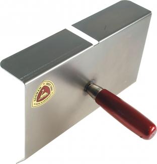 Fugenblech | 280x180 mm, Aufbug 60 mm, 12 mm Fuge (Schwan) 