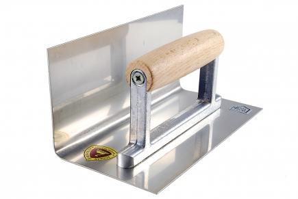 Hohlkehlenkelle | Eckradius 15 mm, 200 mm, rostfrei, Handwerkerqualität (Schwan) 