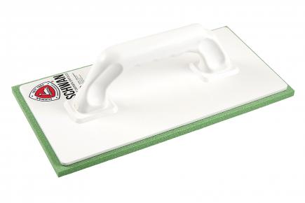 Profi Fugbrett mit grünem Zellkautschukbelag | 280 x 140 mm (Schwan) 