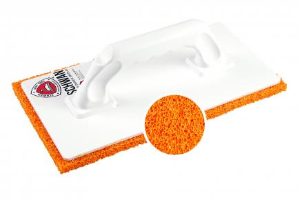 Reibebrett mit Schwammgummi 10 mm | mittelporig, 280 x 140 mm (Schwan) 