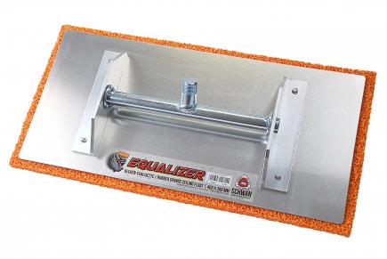Decken-Egalisette | 400 x 200 mm, Schwammgummibelag, stabile Aufnahme (Schwan "Equalizer") 
