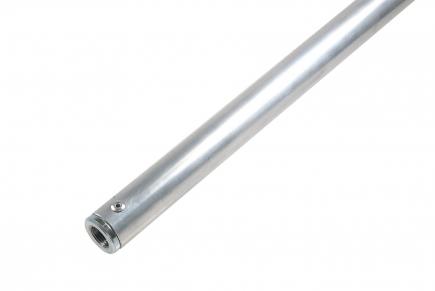 Aluminium-Gewindestiel | Länge 180 cm, Ø 30 mm, mit M18 Innengewinde (Schwan) 