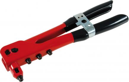 Profi-Blindnietzange | 3 Mundstücke 3,2 - 4,8 mm (Schwan) 