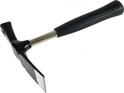 Maurerhammer | Berliner Form, mit Stahlrohrstiel, Spezialgriff (Schwan) 