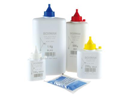 Schlagschnurkreide | hochhaftend, gut sichtbar blau | 1000 g