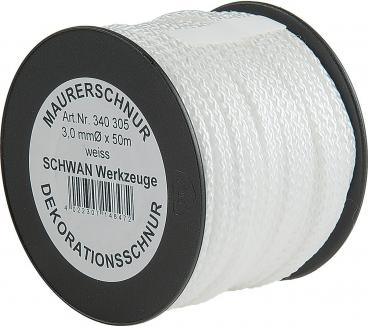 Maurerschnur | Polypropylen, weiß (Schwan) 