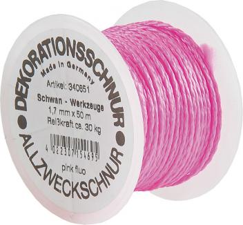 Maurerschnur | Polyethylen, pink, fluoreszierend (Schwan) 
