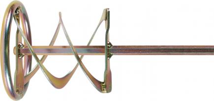 Profi Wendelrührer | 600 mm, 6-kant, zum Mischen von Baustoffen Ø 120 mm
