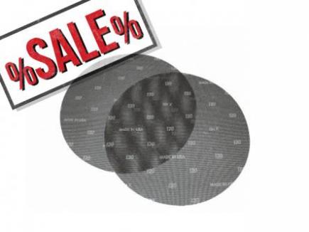 Klett-Schleifgitter | Ø 225 mm, 10 Stück K120