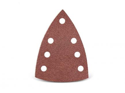 Klett-Schleifblätter für Deltaschleifer | 7-Loch, 100 x 150 mm, 50 Stück (Menzer) 