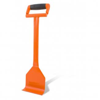 Gipskarton Plattenträger / Plattenheber | breite Auflagefläche, Stahlblech, Länge 600 mm (Edma Transplac) 