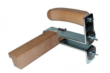 Gipskarton-Streifenschneider | mit 2 Kreismessern, bis 120 mm Streifen (Schwan) 