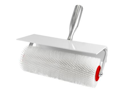 Stachel-Entlüftungsrolle / Stachelwalze | mit Spritzschutz (Schwan) 21 mm | 250 mm