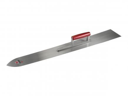 Bodenlegerkelle | spitz, 1,1 mm Blattstärke, Aluminium-Stütze (Schwan) 800 mm