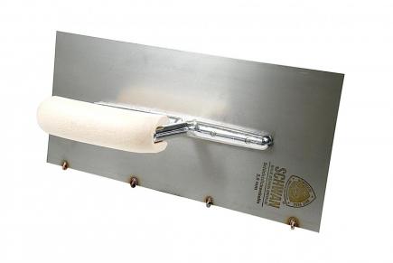 Schichtstärkenkelle für Beschichtungen | rostfrei, 280 x 130 mm (Schwan MM Control) 