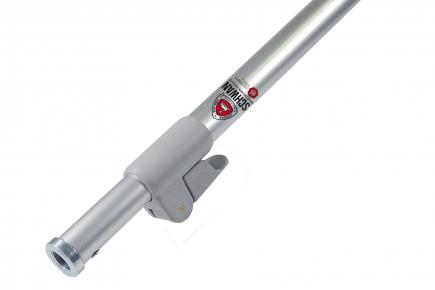 Aluminium-Teleskop-Gewindestiel | 110 - 200 cm, mit M18 Innengewinde (Schwan) 