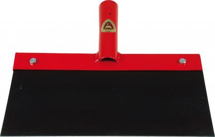 Universal Stoßscharre | robuste Ausführung, ohne Streben, Blatt gehärtet (Schwan) 300 x 150 mm