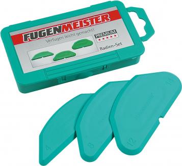 Premium Fugenglätter-Set | 3-teilig, Radien Form 