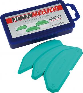 Premium Fugenglätter-Set | 3-teilig, Winkel Form 
