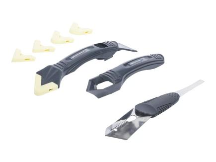 Silikon-Fugenentferner und Spachtel-Satz | 8-tlg. (BGS) 