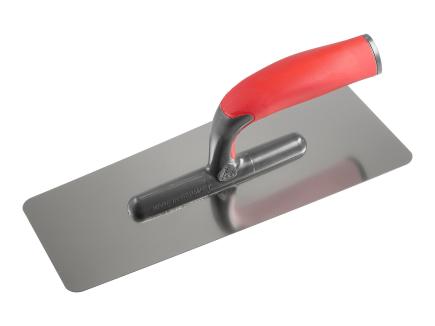 Venezianische Putzkelle | 280x120/95 mm, rostfrei, abgerundete Ecken (Schwan) 