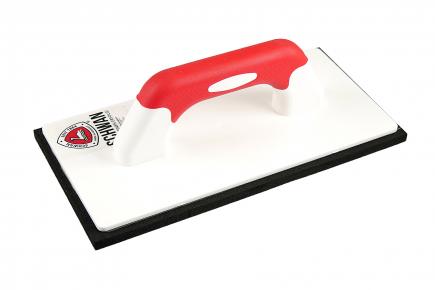 Fugbrett mit Zellkautschukbelag | 280 x 140 mm, Softgriff (Schwan) 