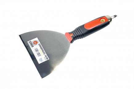 Schraubgriffspachtel | Gipskarton spachteln und verschrauben, inkl. Bit (Schwan) 