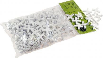 Fliesenkreuze / Fliesenabstandhalter | weiß (Schwan) 2 mm