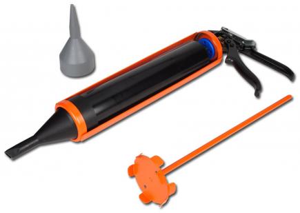 Mörtelspritze / Mörtelpresse (Set) | Übersetzung 12:1, 800 ml (PC Cox Ultrapoint) 