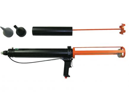 Druckluft Mörtelspritze / Mörtelpresse (Set) | 800 ml, 1,45 kN Schubkraft (PC Cox Ultrapoint Air) 