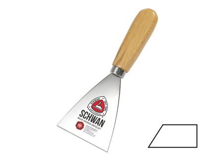 Entrostungsspachtel | kurze Ausführung, stabiles Blatt mit Wate (Schwan) 80 mm