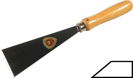 Abbrennspachtel | Breite 70 mm, extra starkes Blatt (Schwan) 