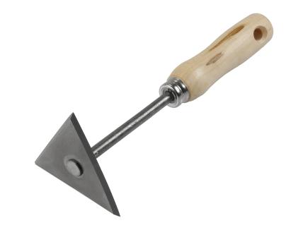 Farbschaber / Farbkratzer, Dreikantschaber | gehärtete Dreikantklinge, 230 mm (Schwan) 80 mm