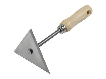 Farbschaber / Farbkratzer, Dreikantschaber | gehärtete Dreikantklinge, 230 mm (Schwan) 100 mm