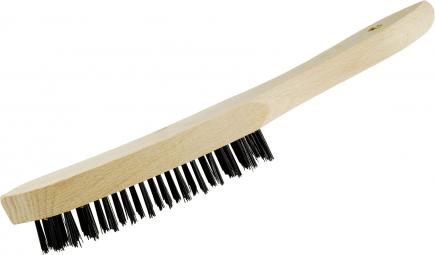 Drahtbürste | Holzkörper (Schwan) 