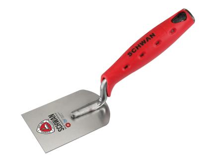 Stukkateur- / Gipserspachtel | G-Hals, gehärtet, Handwerkerqualität (Schwan) 60 mm | rostfrei | Softheft